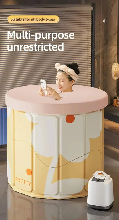 Foldable Portable Bath Tub – Thickened Full-Body Bathtub for Children & Adults, Long-Term Temperature Lock
