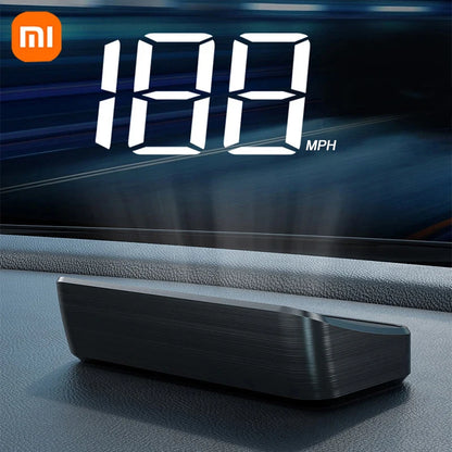 Xiaomi Car HUD Speedometer – Digital GPS Compass Head-Up Display Windshield Projector Multifunctional Accessory