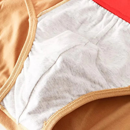 Men’s Cotton Briefs with Convex Pouch – Low Rise Breathable Solid Color Underwear (1/3PCS Pack) Comfortable Youth Fit