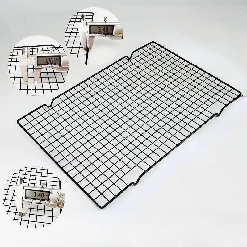 Stainless Steel Cooling Rack - Nonstick Dessert Pastry Cooling Stand for Cakes, Breads, Cookies, Pies, and More - Essential Kitchen Baking Tool