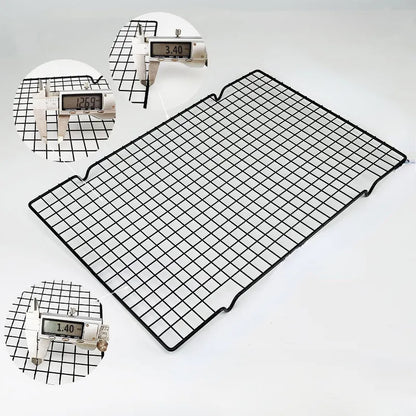 Stainless Steel Cooling Rack - Nonstick Dessert Pastry Cooling Stand for Cakes, Breads, Cookies, Pies, and More - Essential Kitchen Baking Tool
