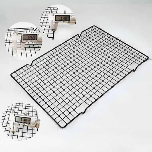 Stainless Steel Cooling Rack - Nonstick Dessert Pastry Cooling Stand for Cakes, Breads, Cookies, Pies, and More - Essential Kitchen Baking Tool