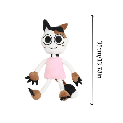 Kawaii Dandy's World Plush Toys – Twisted Eggson Painted Pattern Game Peripheral for Kids, Birthday & Xmas Gift