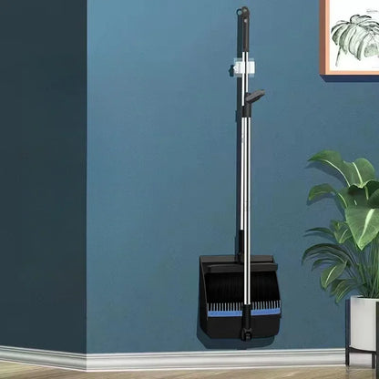 Household Broom & Dustpan Set – Foldable Sweep Broom with Brush Head and Garbage Shovel for Easy Cleaning