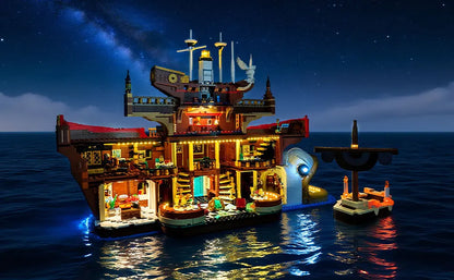 LYBMTWF LED Lighting Kit for Lego 75640 Floating Restaurant – (Bricks Not Included)