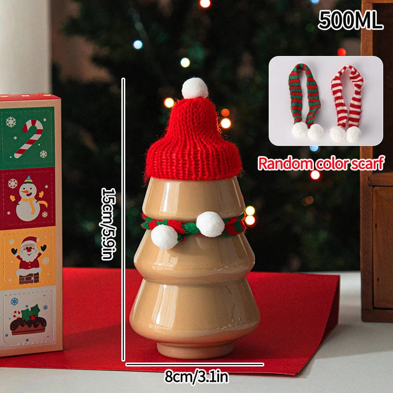 Christmas Aesthetic Cups – Cold Coffee & Iced Drinkware, Water Bottles, and Holiday Navidad Coffee Mugs