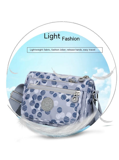 Women’s Nylon Oblique Crossbody Bag – Fashionable Shoulder & Mother Bag