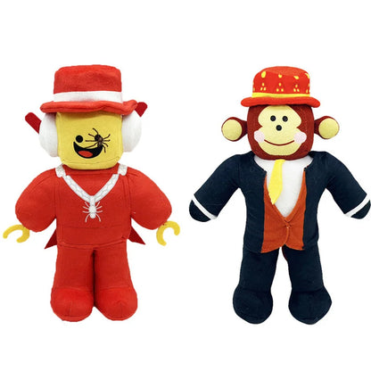 Game Steal A Brainrot Sammy Jandel Plush Toy – Soft Anime Cartoon Monkey Stuffed Doll for Birthday & Christmas Gifts