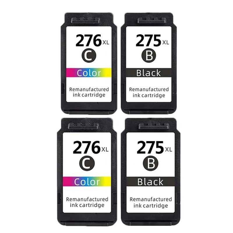 PG-275 / CL-276 Compatible Ink Cartridges for Canon PIXMA – Replacement Ink for TR4720, TR4722, TR4700, TS3520 & TS3522 Printers