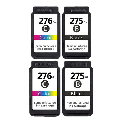 PG-275 / CL-276 Compatible Ink Cartridges for Canon PIXMA – Replacement Ink for TR4720, TR4722, TR4700, TS3520 & TS3522 Printers