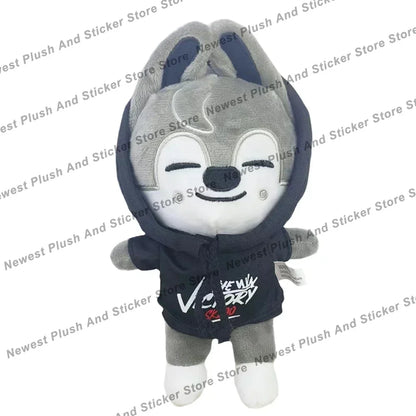 20cm Kawaii Skzoo Plush Toy Set – 8pcs Cartoon Stuffed Animals for Kids, Room Decor & Gifts