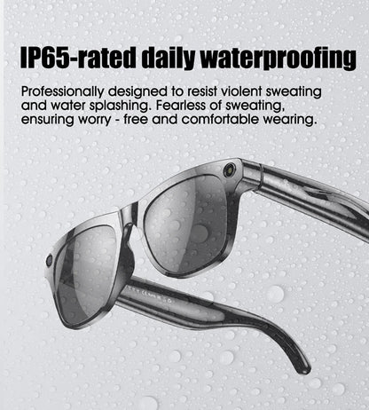 OPPO 4K HD AI Smart Glasses – 100MP Camera, ChatGPT, Bluetooth Calls, Voice Assistant & 260mAh Battery Smart Glasses 2025