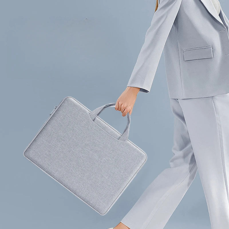 Minimalist Waterproof & Shockproof Laptop Bag – 13/14/15 Inch Sleeve for Apple & Huawei Tablets