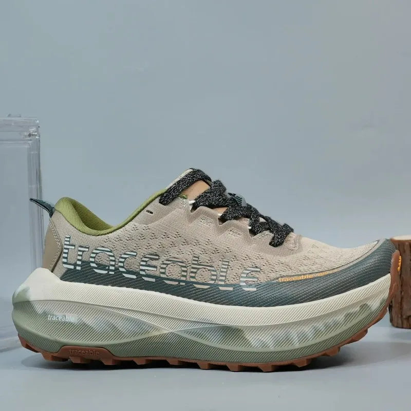 Wide-Fit Trail Running Shoes - Unisex Breathable Anti-Slip Outdoor Sports & Walking Shoes for Men and Women