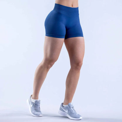 Women’s Impact Seamless Yoga Shorts — Scrunch Bum Low Waist Butt-Lifting Gym & Running Workout Leggings