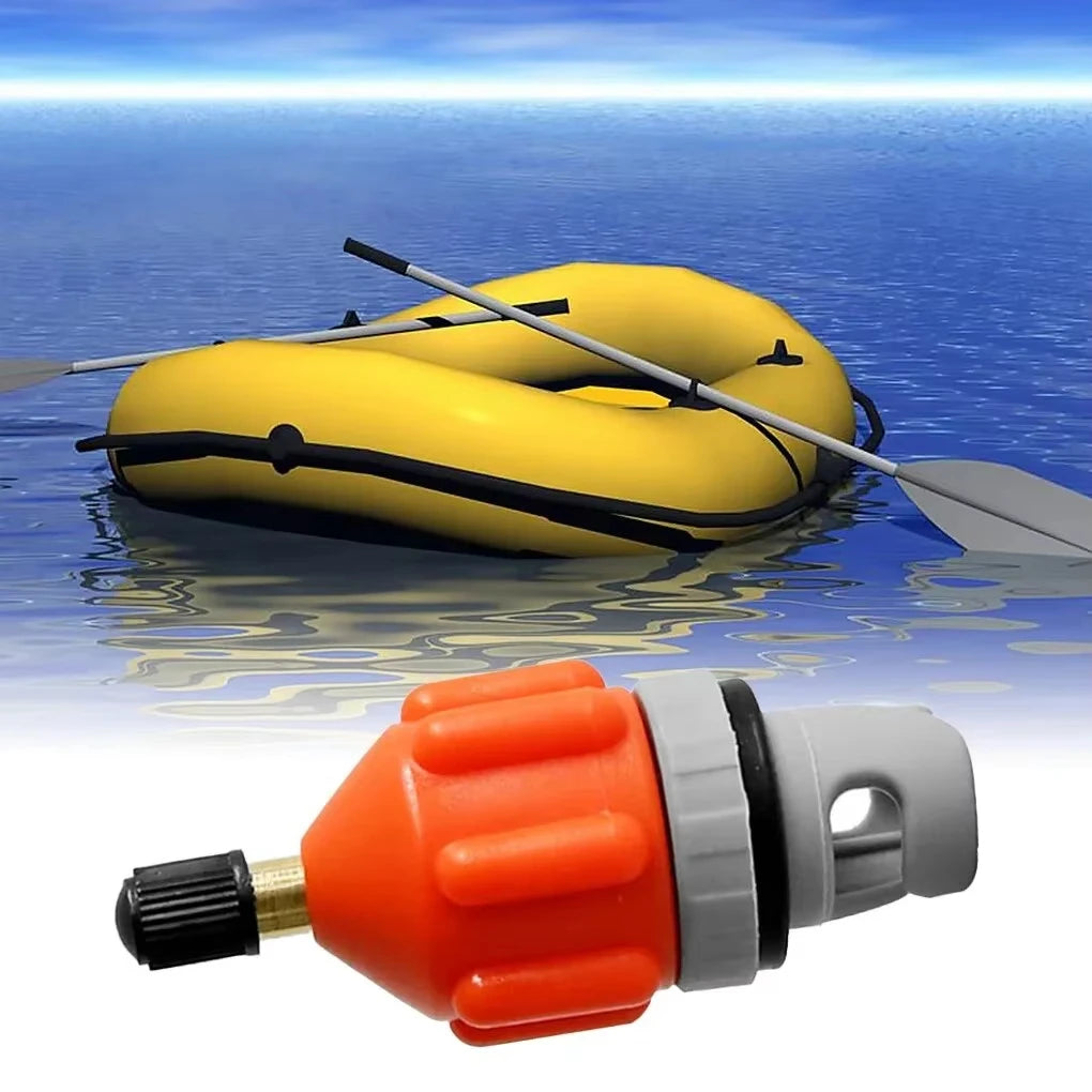DIZETION Air Valve Adapter – Dustproof, Wear-Resistant Nylon Pump Adapter for Kayak, SUP Board & Boat Inflatable Valves