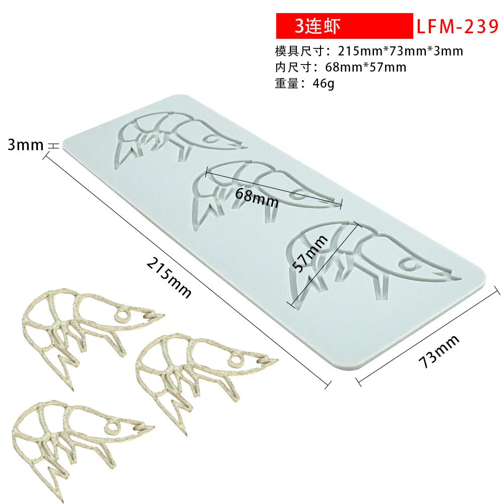 Various Leaves & Geometric Flower Silicone Cake Lace Mold — Cake Decorating Border Tool for Baking