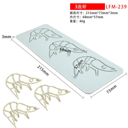 Various Leaves & Geometric Flower Silicone Cake Lace Mold — Cake Decorating Border Tool for Baking