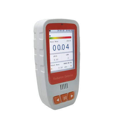 HFS-20PRO Handheld Radiation Detector - β, γ & X-Ray Geiger Counter with Alerts, Data Storage & Rechargeable Battery