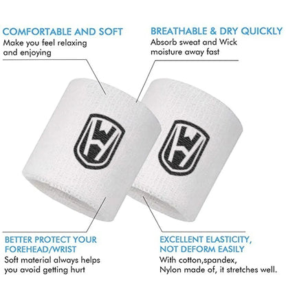 WOSWEIR Cotton Athletic Headband – Elastic Sweatband for Men & Women, Ideal for Gym, Sports, Basketball, Tennis & Fitness