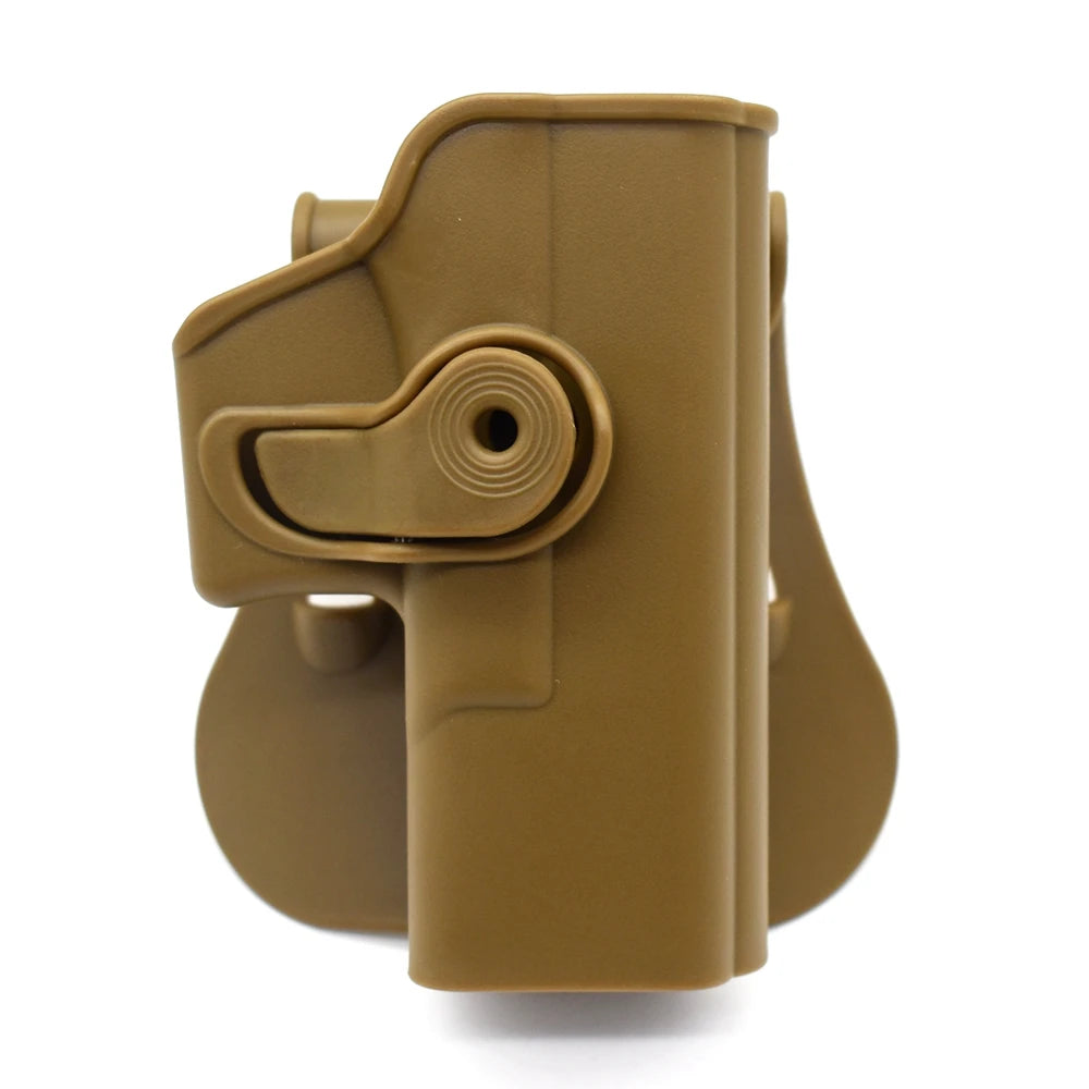 Left Hand Gun Holster – IMI Glock Pistol Case for Gen 1-4 Glock 17, Waist Holster with 9mm Mag Pouch, Hunting Accessories