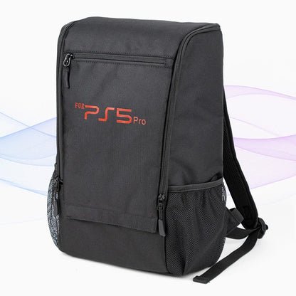 PS5 Pro & Slim Gaming Backpack — Large-Capacity Protective Travel Case for Console & Accessories