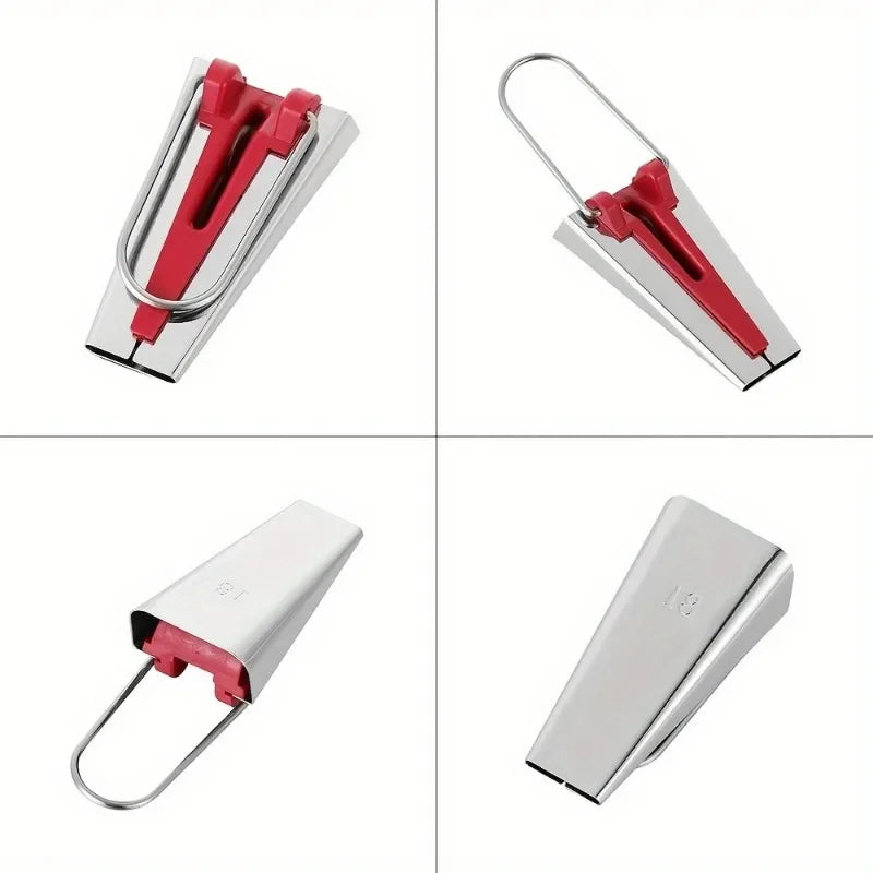 Bias Tape Maker Set - 4/5-Piece Binding & Splicing Tools for Quilting and Sewing