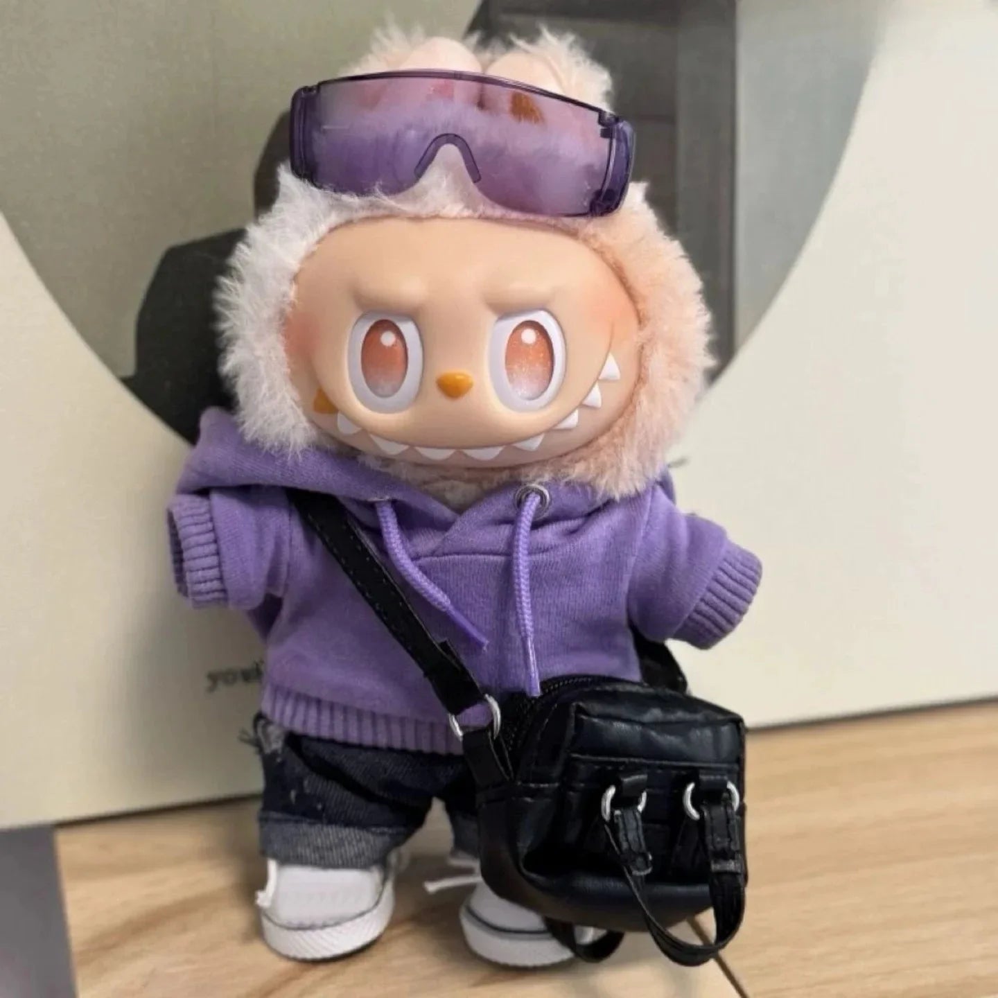 Labubu Doll Bag – 3/6 BJD & 18-Inch Doll Backpack, 4/6 BJD Crossbody & Single Shoulder Handbag for 15/17cm Dolls, Trendy Accessory