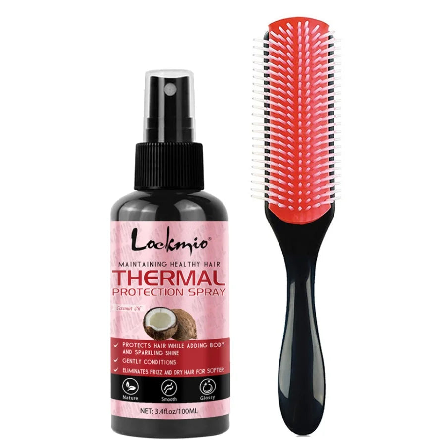 Thermal Protection Hair Spray - Heat Protector Serum for UV Defense, Moisturizing Conditioner & Hair Care Treatment