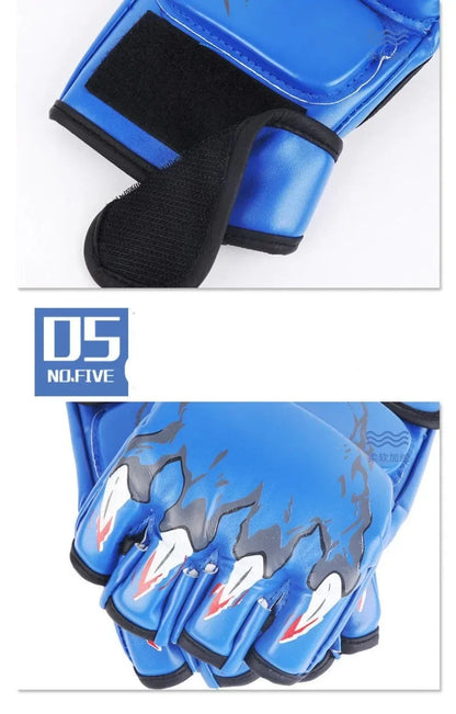 2024 Adult Professional Boxing Gloves - Combat Sandbag Training, Sanda, Muay Thai, MMA, Kickboxing Half Finger Gloves