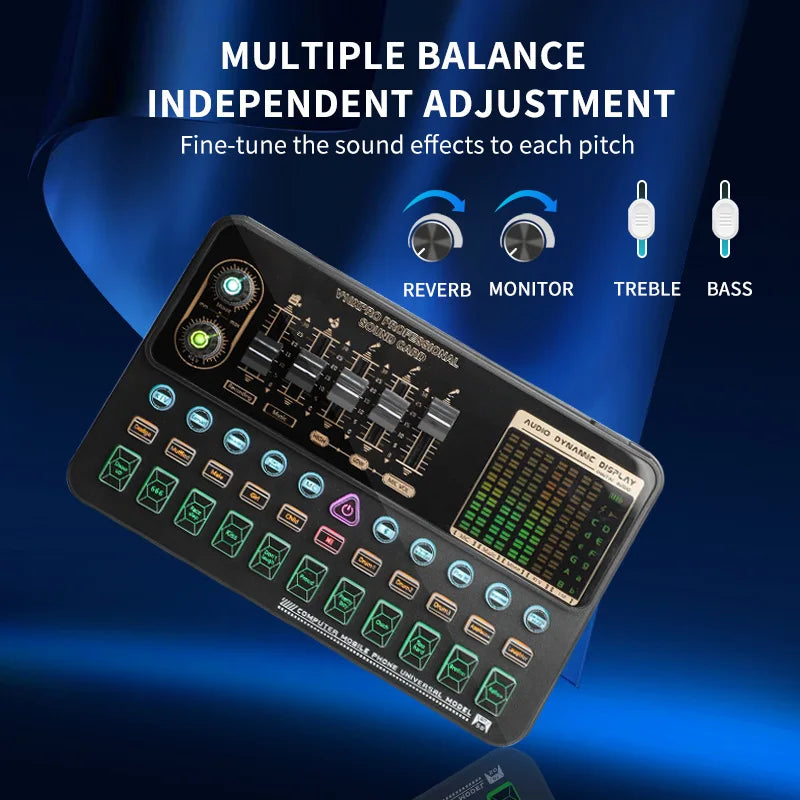V10XPRO Computer & Mobile Live Stream Microphone Kit – Audio Studio Vocal Recording Equipment