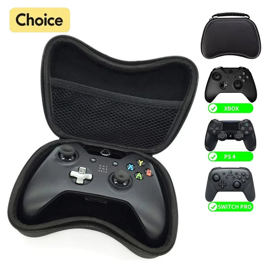 EVA Protective Case for PS5, PS4, PS3, Xbox Gamepad – Portable Travel Carry Bag for Xbox One Controller and Nintendo Switch Pro
