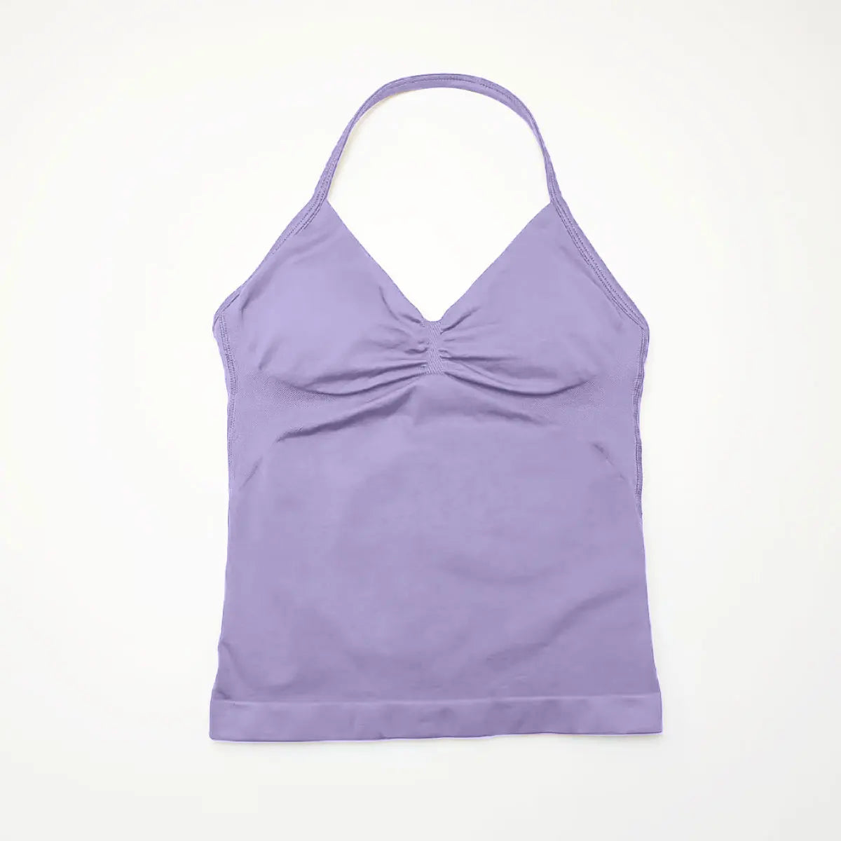 Women’s Longline Strappy Sports Yoga Vest Open Back Gym Tank Top Halter Running Fitness Bra Workout Top NCLAGEN Impact Style