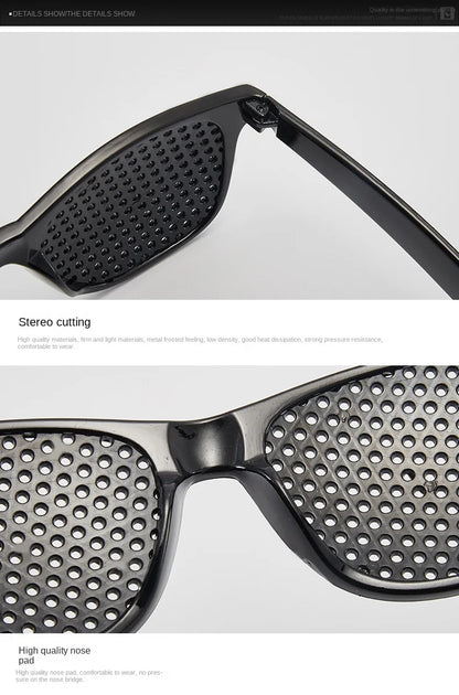 Anti-Myopia Pin Hole Glasses – Vision Correction & Eye Fatigue Relief for Men & Women