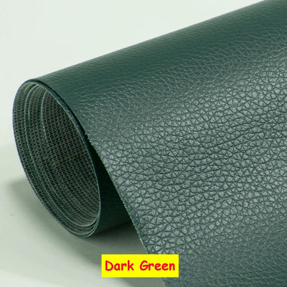 Large PU Leather Repair Patch Roll - Self-Adhesive Faux Leather Repair Tape for Sofa & Car Seats
