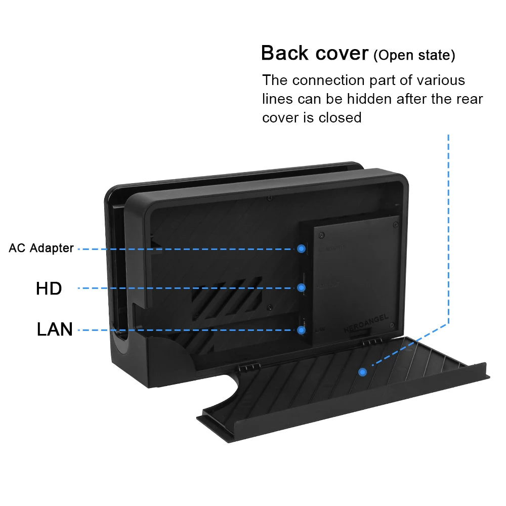 New Charging Dock Adapter for Nintendo Switch OLED – TV Dock Station Stand for Switch OLED Console