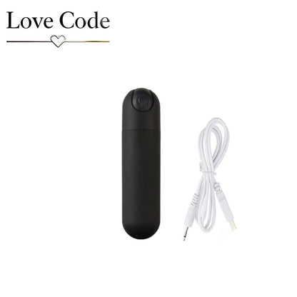USB Rechargeable Mini Bullet Vibrator - 10 Speed Clitoral & G Spot Massage Stimulator for Women