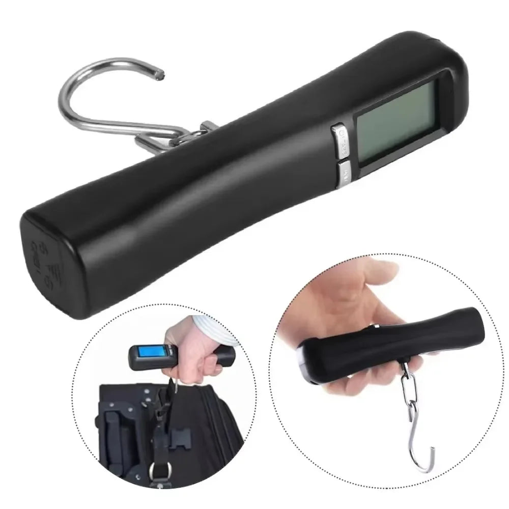 New 40kg/10g Digital Luggage Scale - Portable Travel Suitcase Hanging Scale, Handheld Electronic Weight Balance for Kitchen & More
