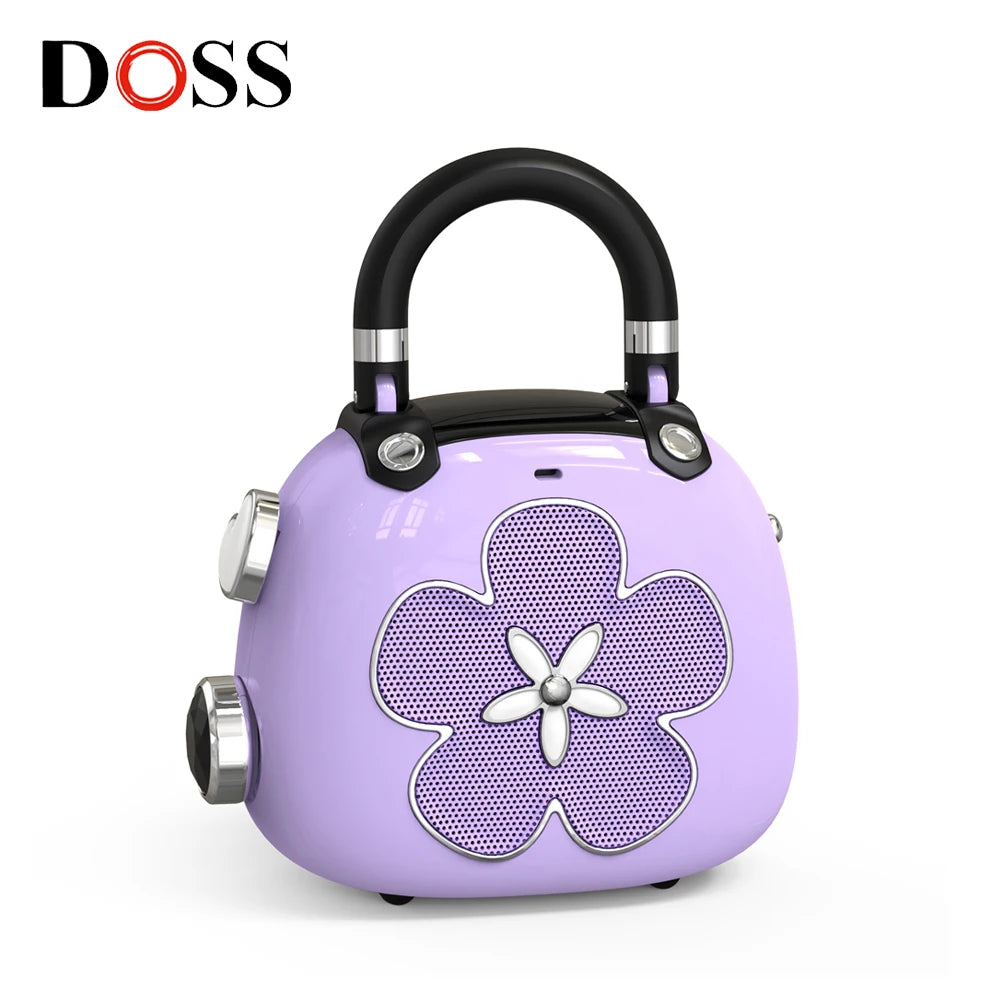 DOSS Mini Bluetooth 5.0 Speaker – 5W Portable Wireless Candy Design MP3 Music Player Cute Sound Box Gift Idea