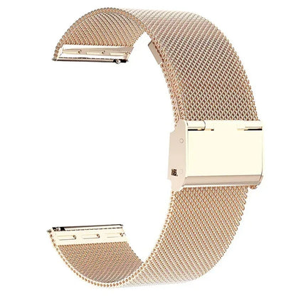 22mm/20mm Metal Watch Strap – Compatible with Garmin Vivoactive 3/4/5, Forerunner 245/645/745/965, Venu 2/3, SQ2 Music