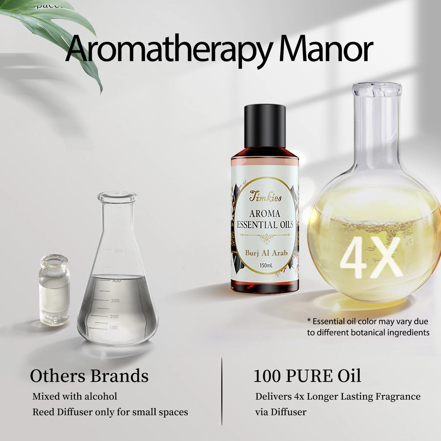 150ml Aroma Diffuser Essential Oil - Hotel Scent for Home, Office, SPA, Car & Clubs (Burj Al Arab Fragrance)