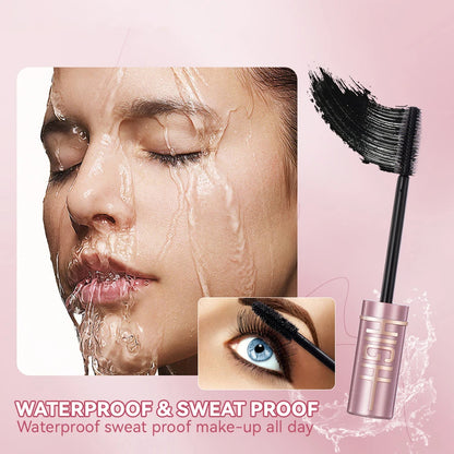 Natural Curling Mascara – Quick Dry, Smudge-Proof Eyelash Cream for Long-Lasting Party Look
