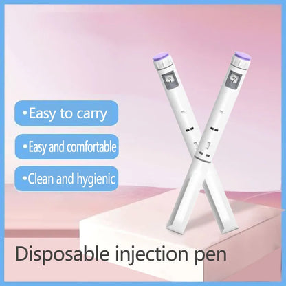 10pcs Purple Disposable Injection Pens — Adjustable Dosage Magic Pens