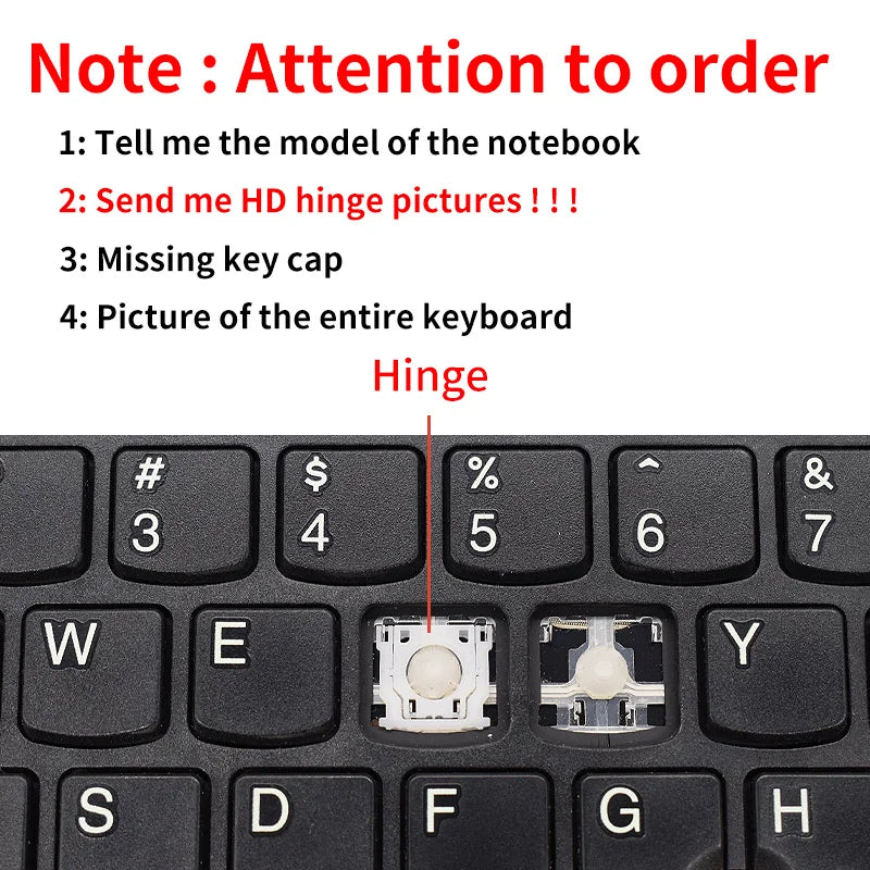 Logitech MX Keys & Craft Keyboard Replacement Keycaps with Scissor Clip Hinges – Grey/Black Key Repair Parts Set