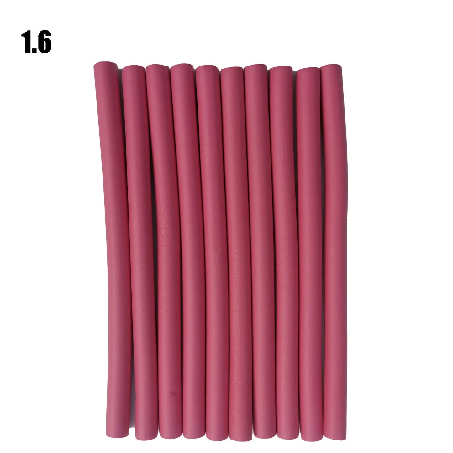 10PCS Flexible Hair Curling Rods – Soft Foam Bendy Twist Curls, No Heat Flexi Rollers for Hair Styling