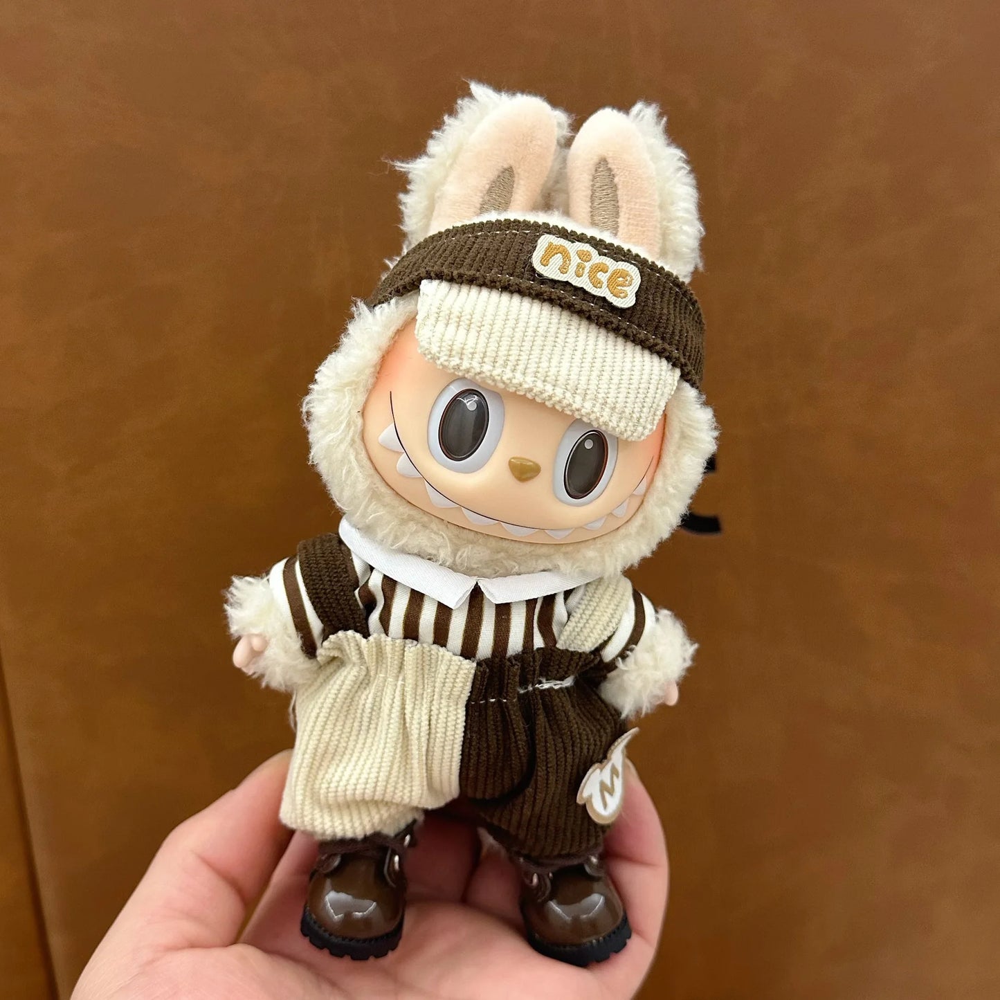 15-17CM Labubu Doll Clothes – Mini Plush Cotton Outfits for I, II, III Dolls, Party & Gift Accessories