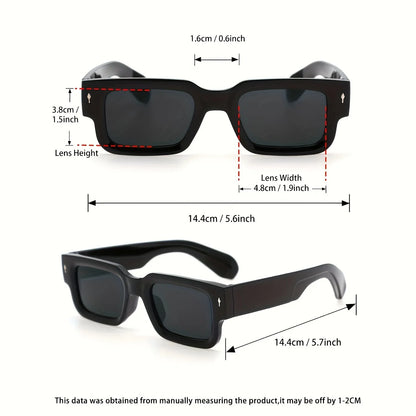 Rectangular Fashion Sunglasses — Outdoor Sports, Climbing, Fishing, Travel & Driving Eyewear for Men & Women