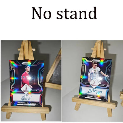 Panini DIY Star Football Card – Messi & Ronaldo Collectible, Homemade Gift for Christmas & Birthday