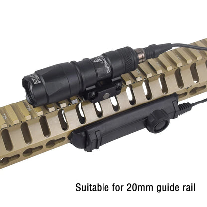 Tactical Surefire M300 M300B M300C Flashlight – Powerful Rifle & Gun Light with Dual Function Switch for Airsoft