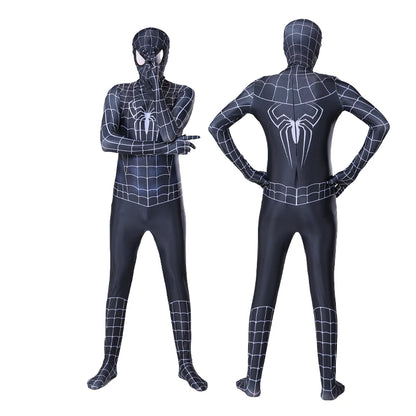 Adult Spiderman Cosplay Costume – Superhero Zentai Jumpsuit with Headgear for Men & Women, Halloween & Carnival Outfit